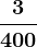 \frac3400
