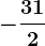 -\frac312