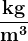 \mathbf\frackgm^3