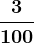 \frac3100